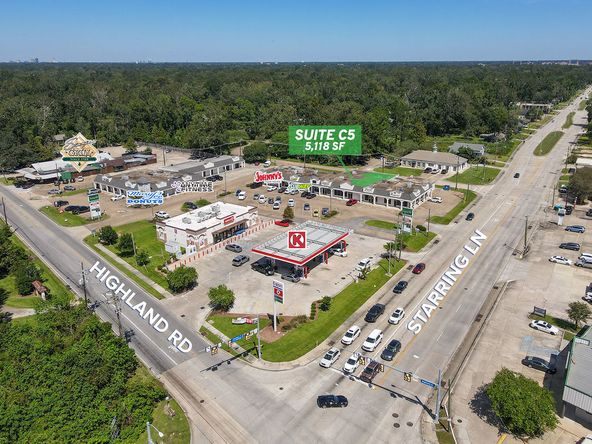 Retail Suite at Corner of Highland Rd / Staring Ln: 8827 Highland Rd, Baton Rouge, LA 70808